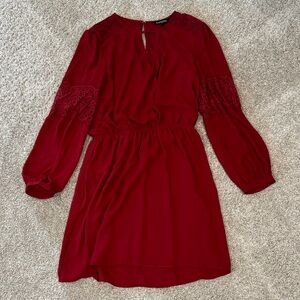 Express women’s long sleeve dress: M